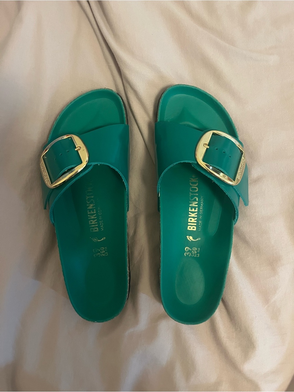 Madrid big buckle Birkenstocks
